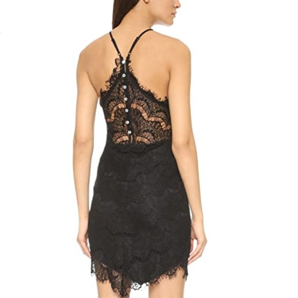 Free People Dresses & Skirts - Free People She's Got It- lace slip dress